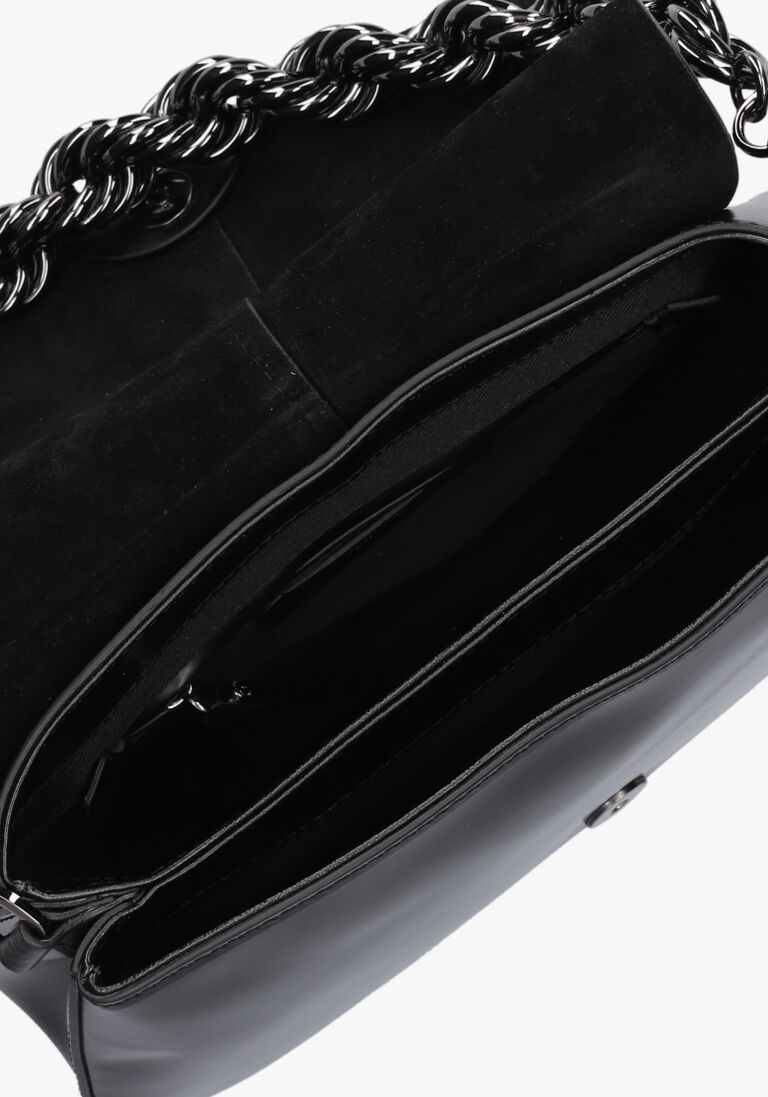 GIANNI CHIARINI zwarte gianni chiarini schoudertas helena round 1