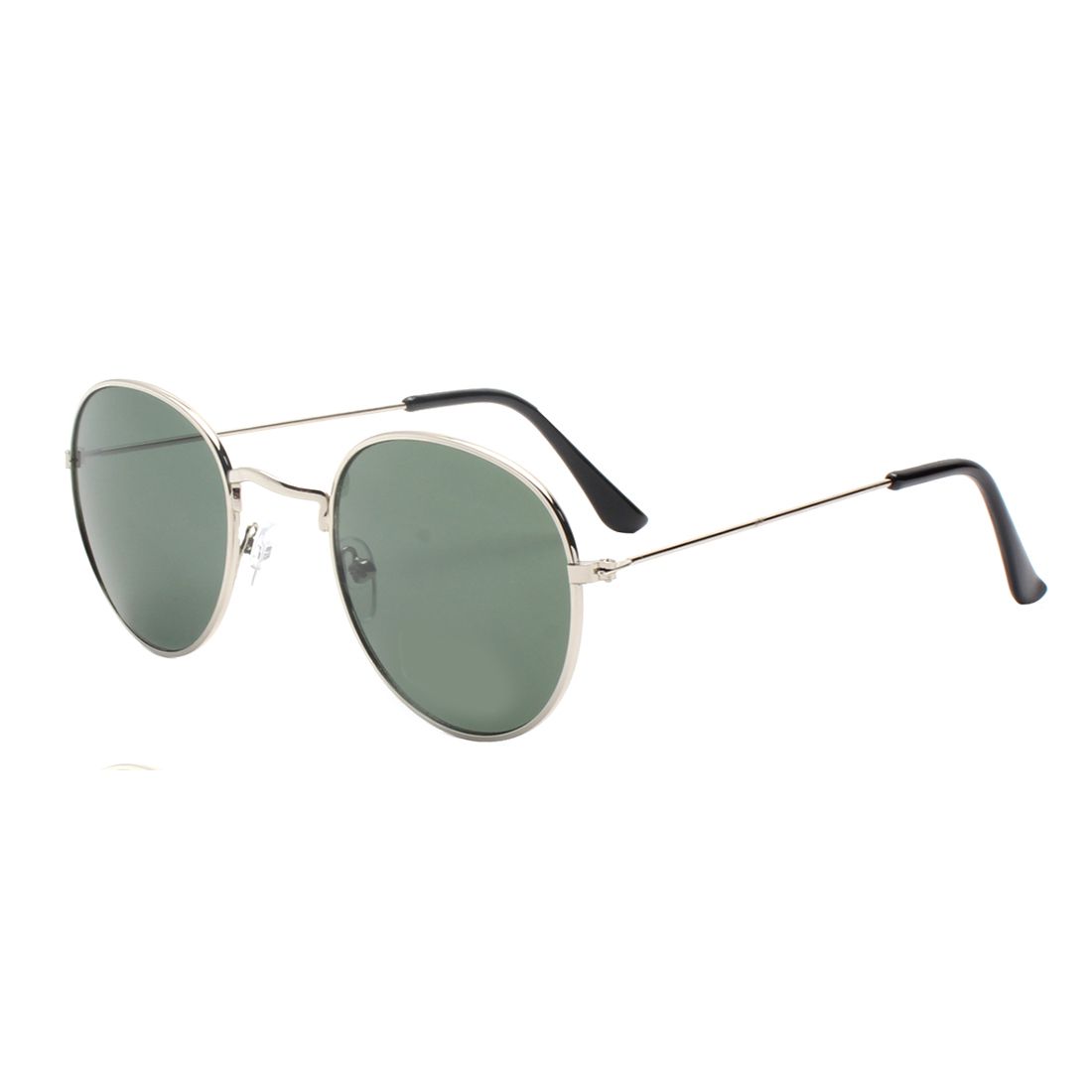 Solbrille Round Metal