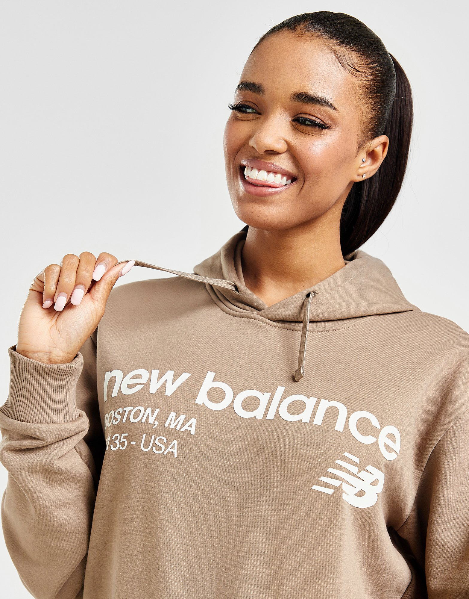 New Balance Sweat à Capuche Femme