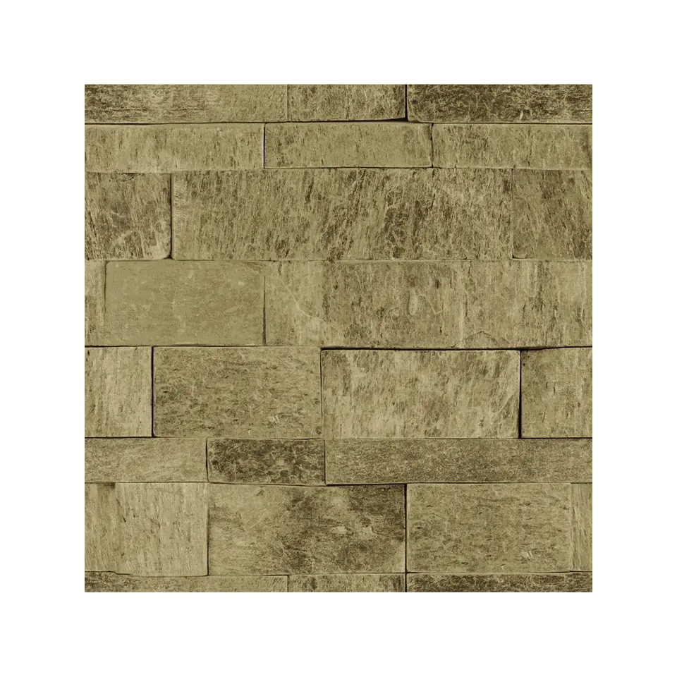 Dutch Wallcoverings - Palma steen beige - 0,53x10,05m
