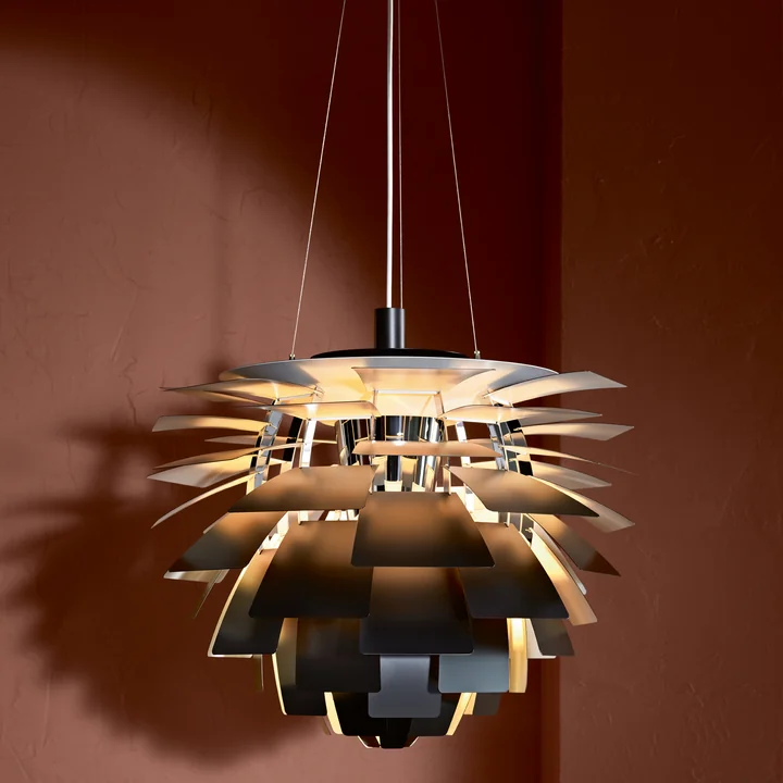 Louis Poulsen - PH Artichoke Ø 48 cm, dusty blue / messing