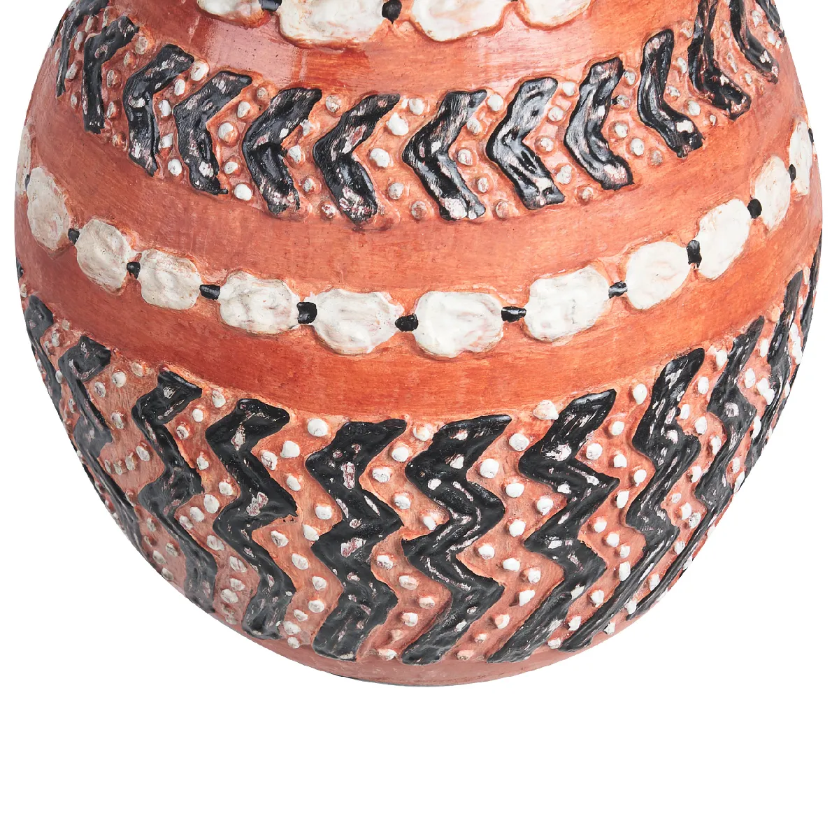 Beliani Vase KUMU - Marron