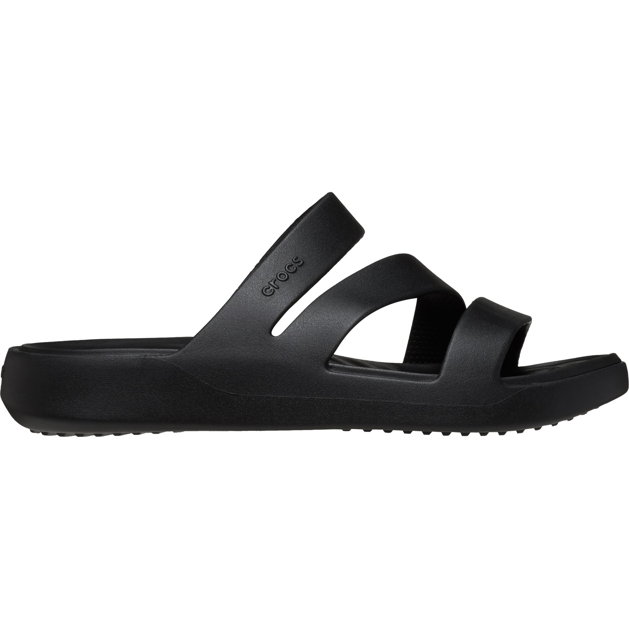 Crocs Getaway Strappy Sandalen Damen schwarz