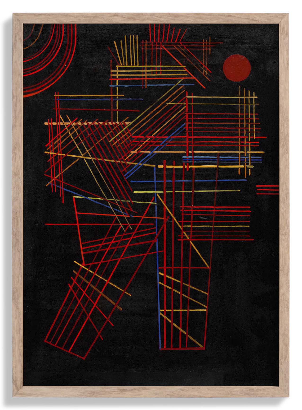 Bunte Stöcke von Wassily Kandinsky