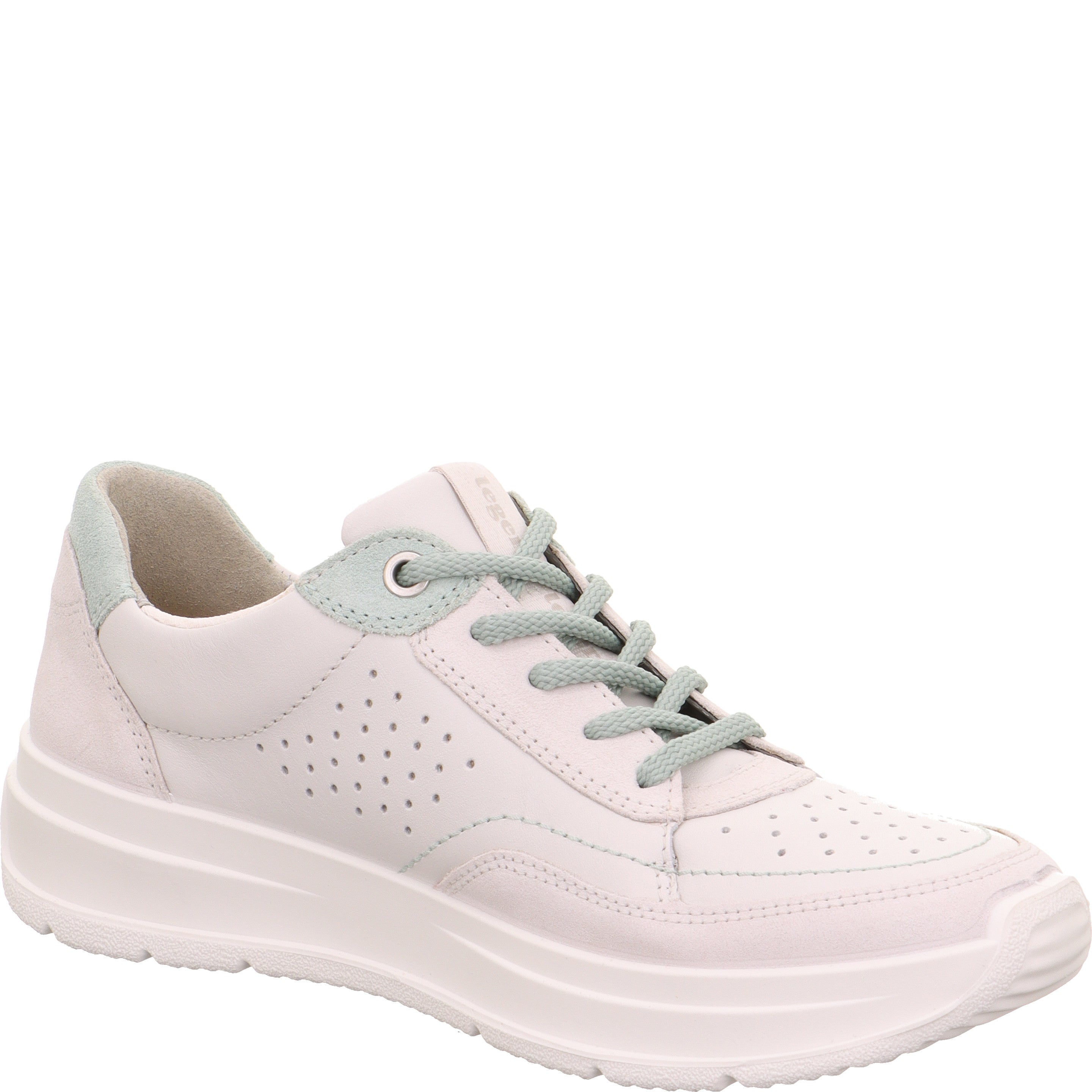 legero SPRINTER Damen  Sneaker low mit Schnürung - Farbe: Offwhite - Größe: 4.5