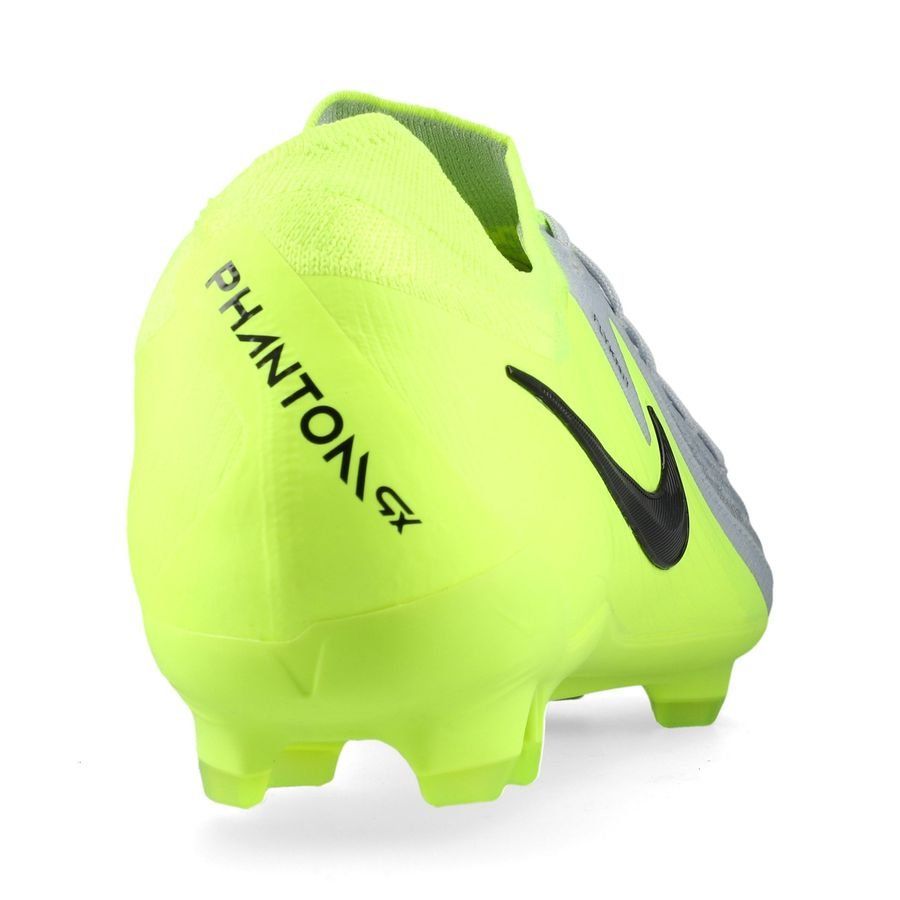 Nike Phantom GX II Pro FG Mad Voltage - Argenté/Noir/Jaune Fluo