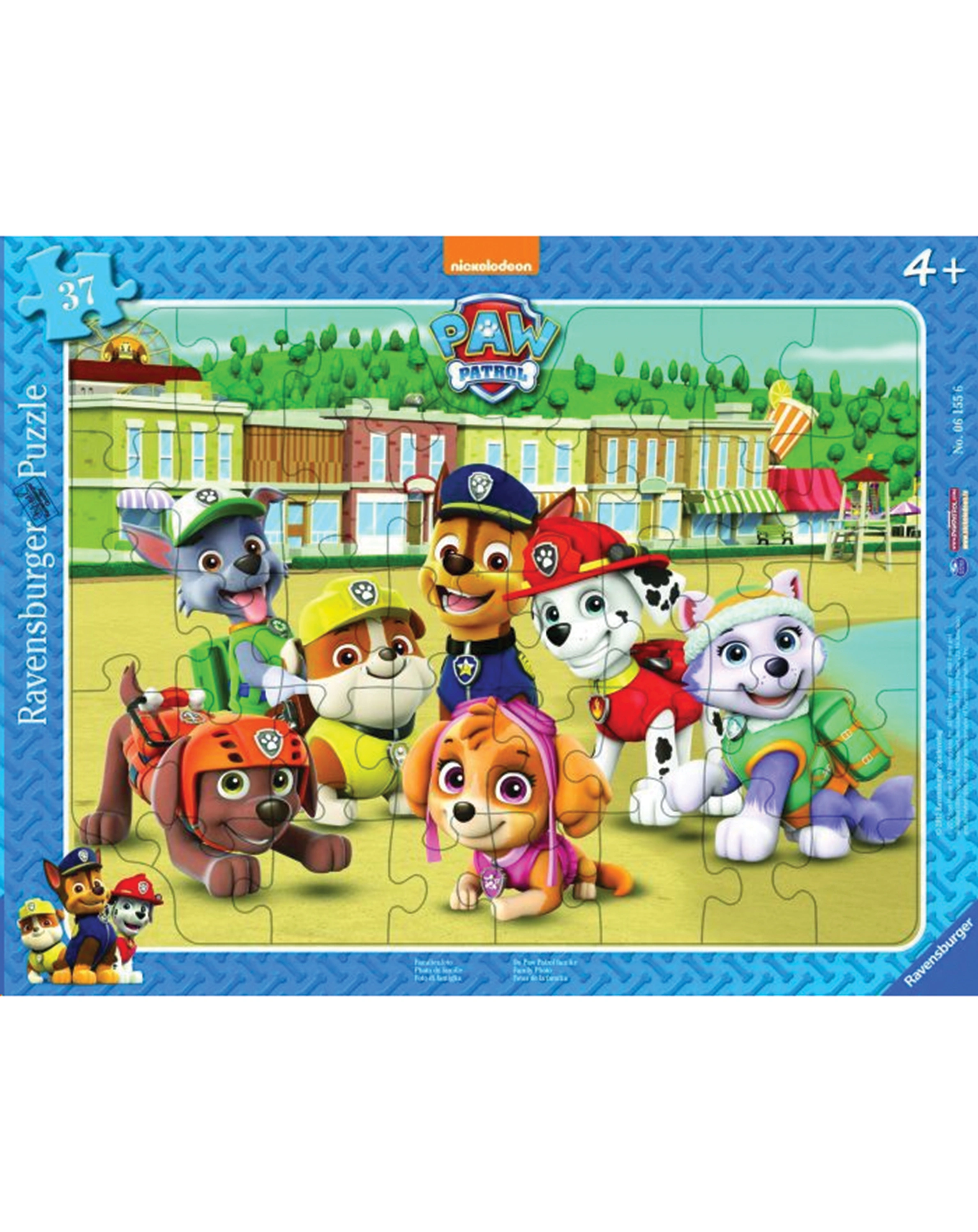 Ravensburger Kinderpuzzle - 06155 Familienfoto - Rahmenpuzzle für Kinder ab 4 Ja
