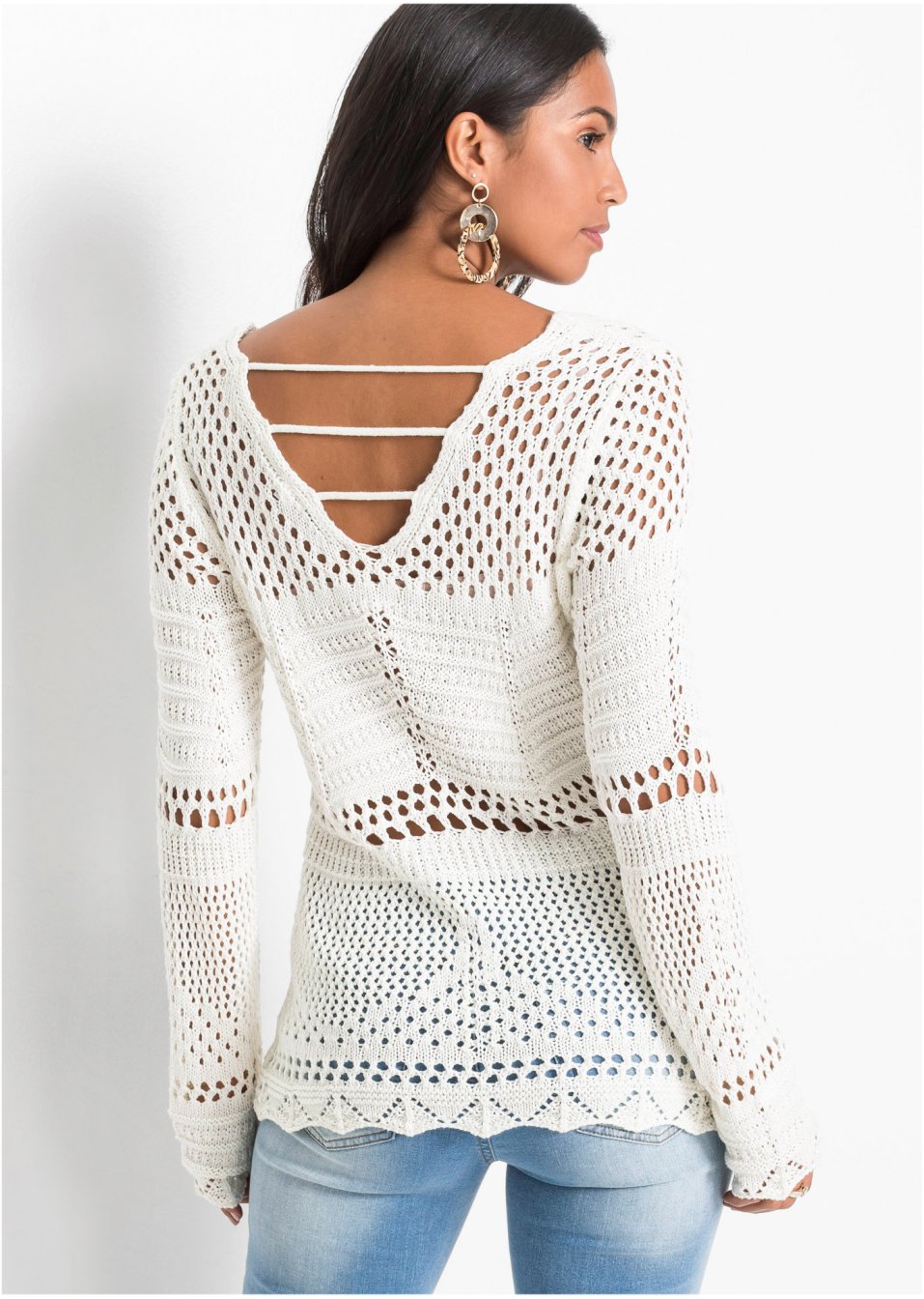 Pull ajouré