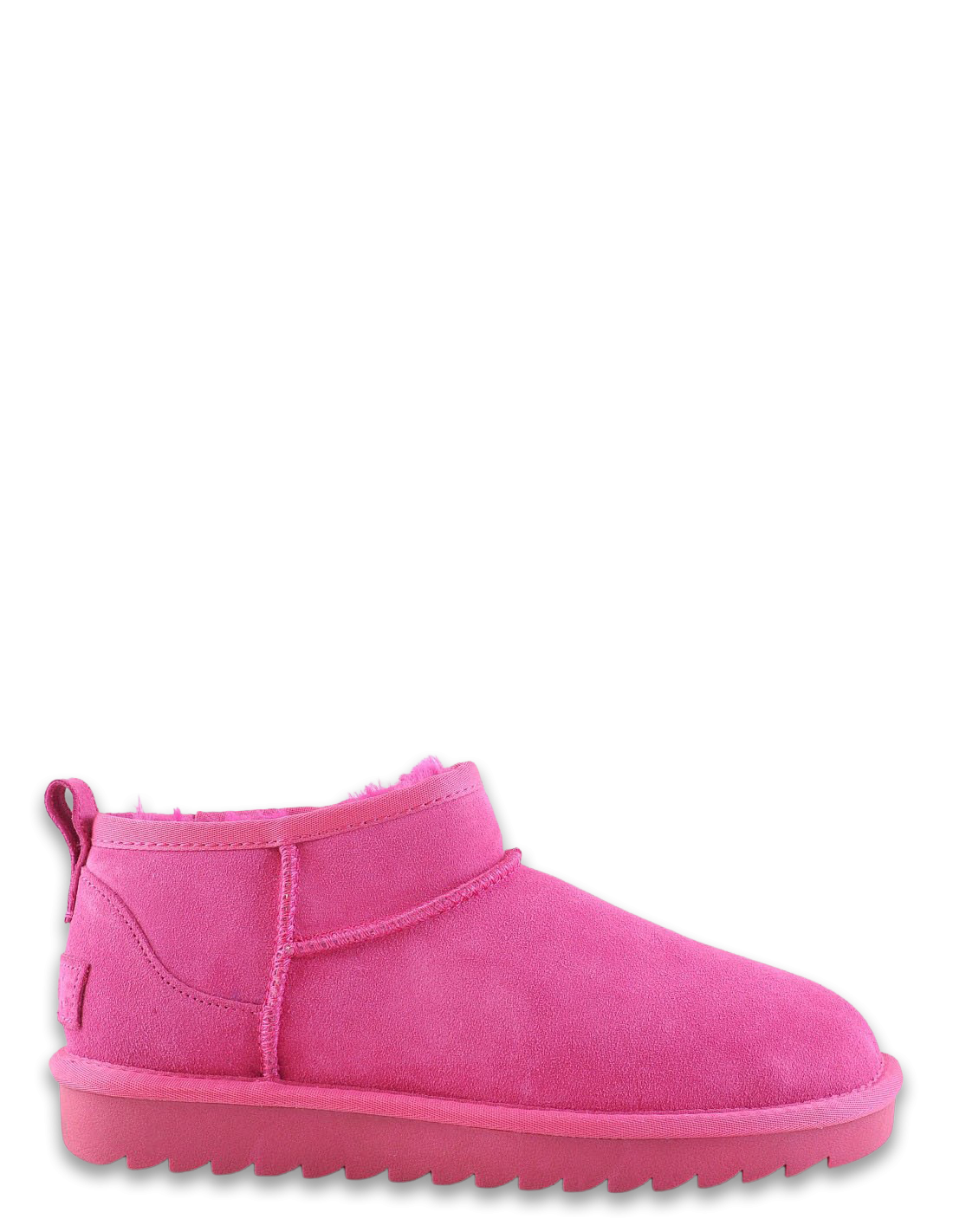 colors of california Boots Femme short winter boot in suede Rose