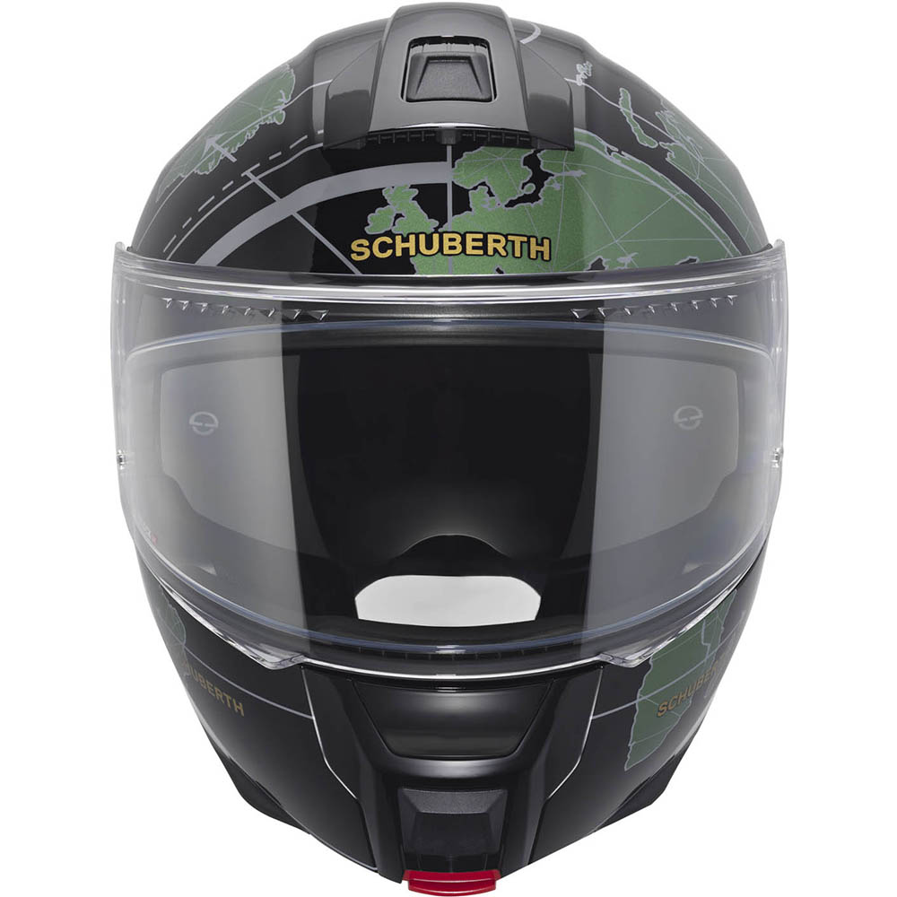Schuberth - Casque C5 Globe Noir / Vert / Brillant