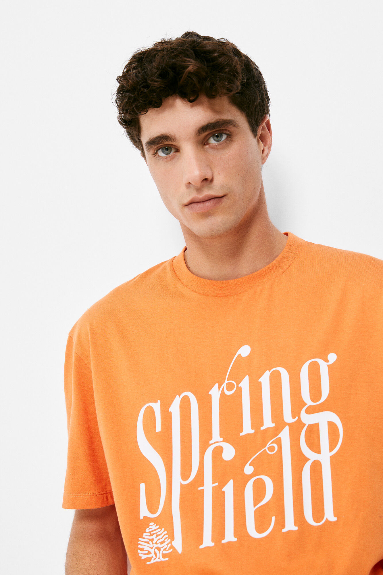Camiseta Springfield - laranja