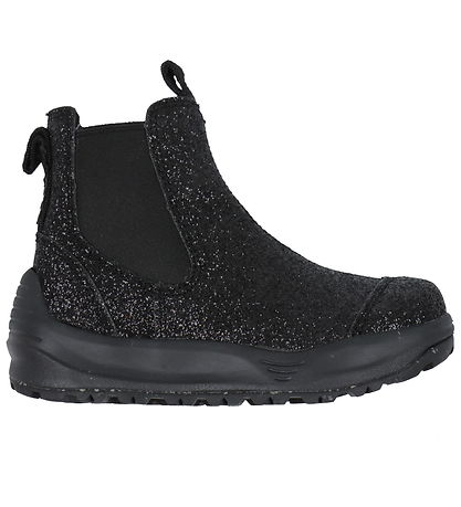 Woden Stiefel - Silja - Schwarz m. Glitter
