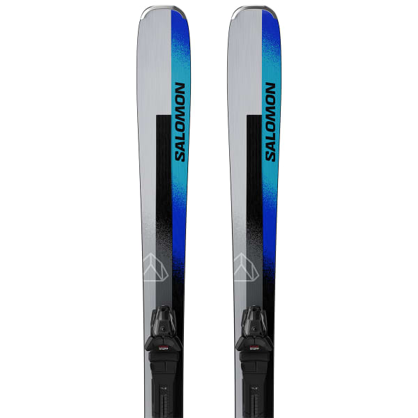 Pack ski SALOMON STANCE 80 + M10 GW L80 SILVER / TURQUOISE / RACE BLUE