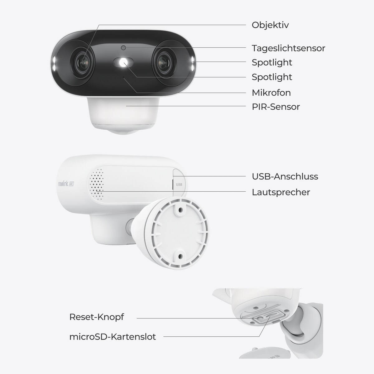 Reolink Argus Series B740X Battery-WiFi
