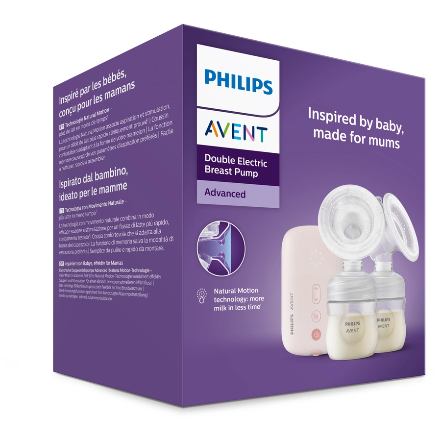 Philips Avent elektrische Doppelmilchpumpe SCF39731
