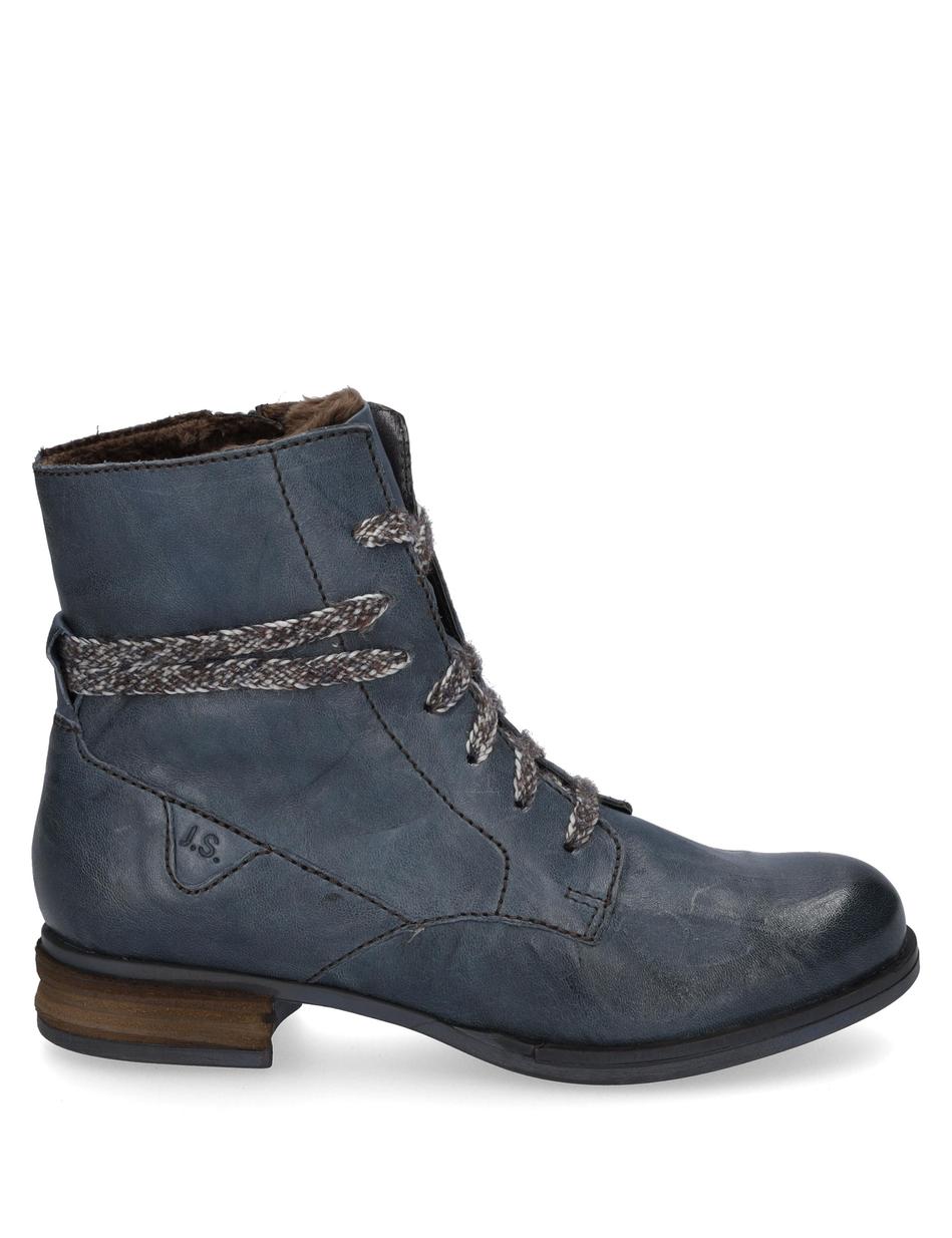 Stiefelette Sanja 18, azur