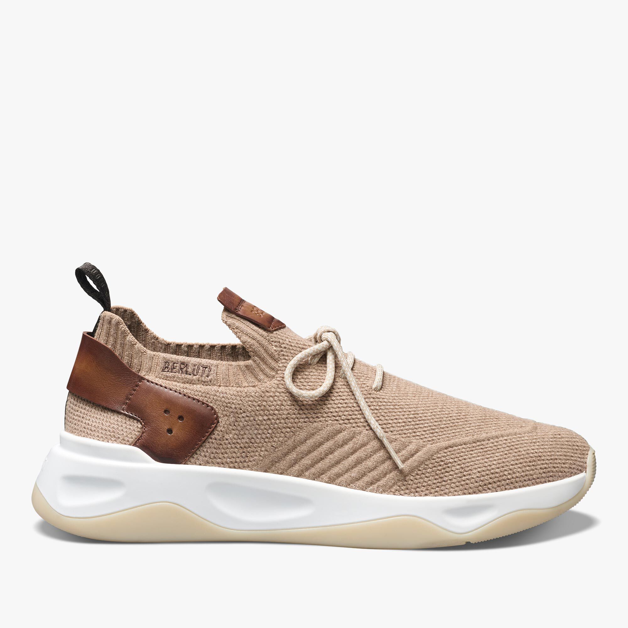 Sneaker Shadow En Cachemire Et Cuir