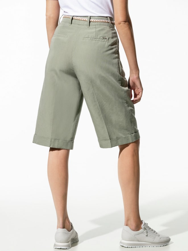 Leinenmix Bermudas