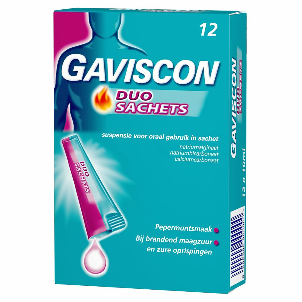 Gaviscon Duo Sachet 12 stuks