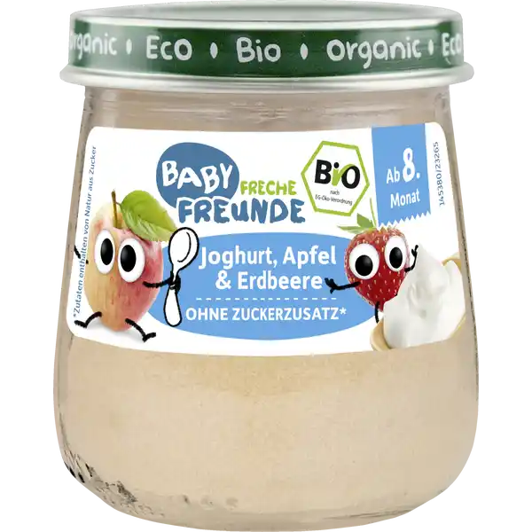 Bio Baby Joghurt, Apfel & Erdbeere