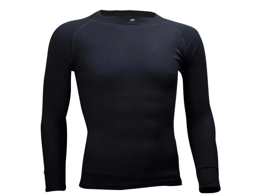 Avento THEMAL SHIRT BLACK SIZE M