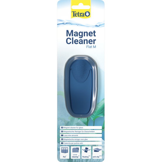 Lave vitre aimanté pour aquarium Magnet Cleaner Flat M