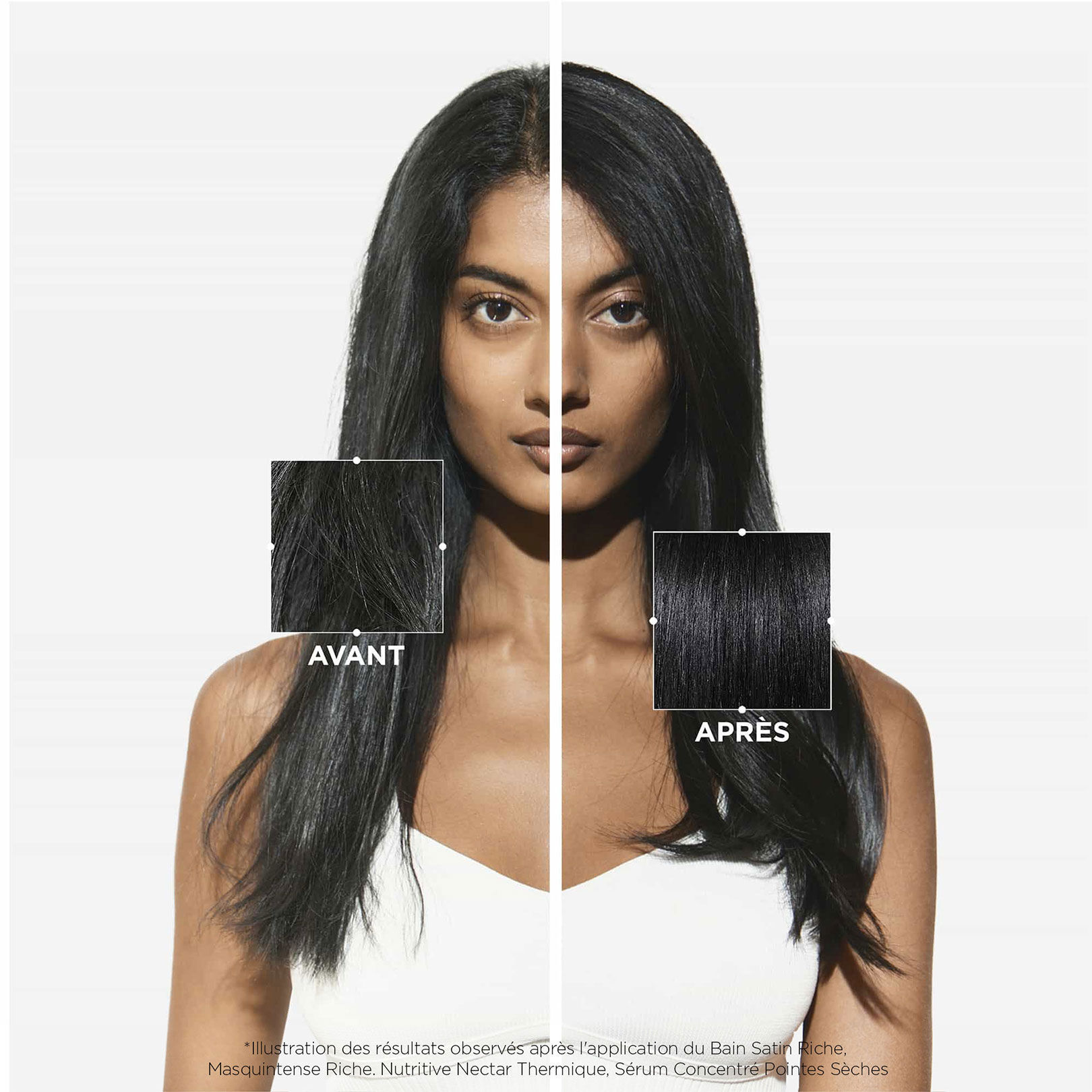 Rituel cheveux épais Nutritive