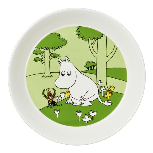 Mumi By Arabia Desserttallerken, Mumitrold, Ø19 cm