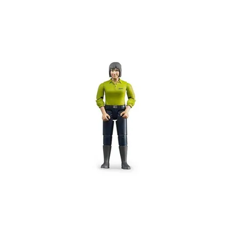 BRUDER® Figur Frau Helle Haut+Hose Dunkelblau