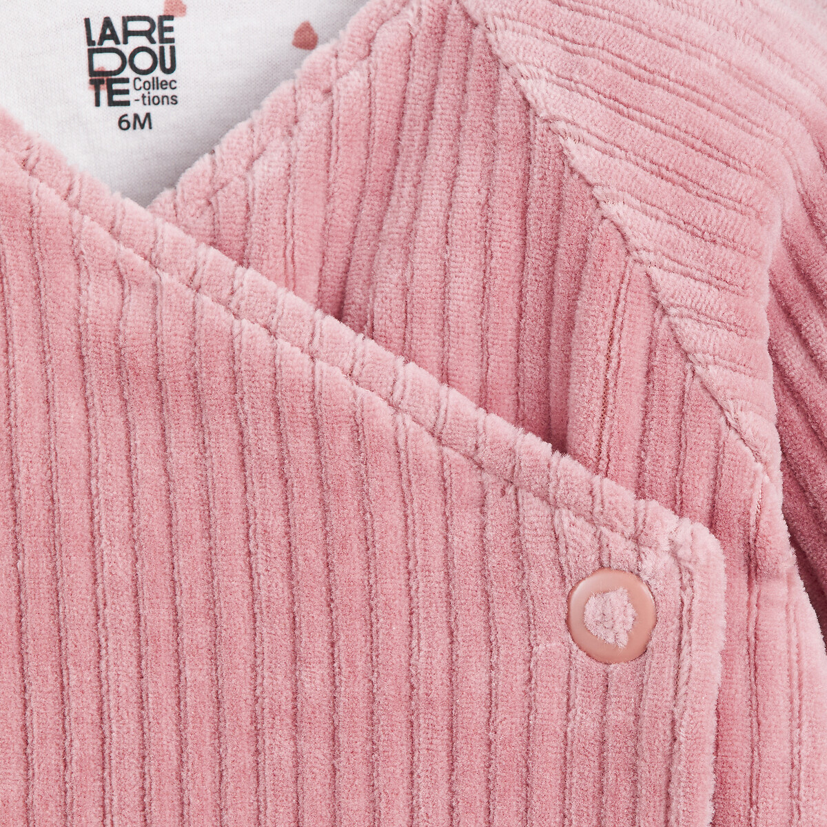 COLEÇÕES LA REDOUTE<br>Conjunto de 2 peças em fluweel