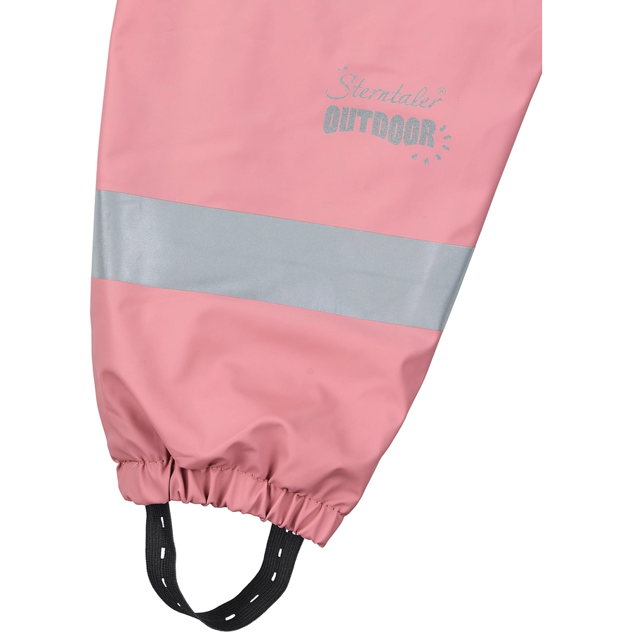 Sterntaler Regenträgerhose gefüttert rosa