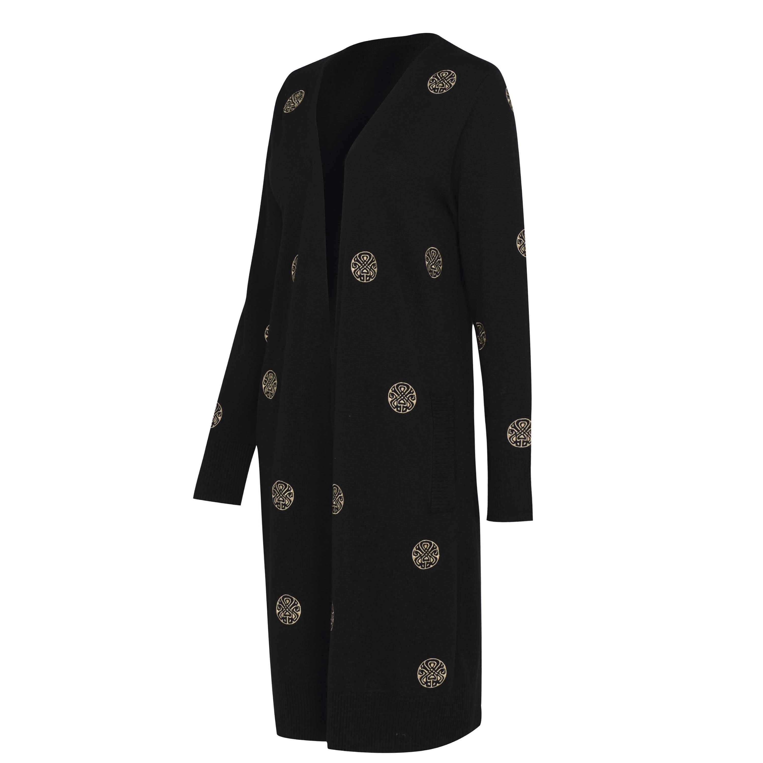 Biba Logo Embroidered Cardigan