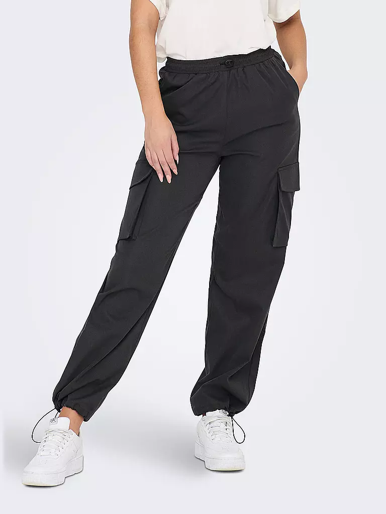 ONLY Cargohose ONLCASHI schwarz
