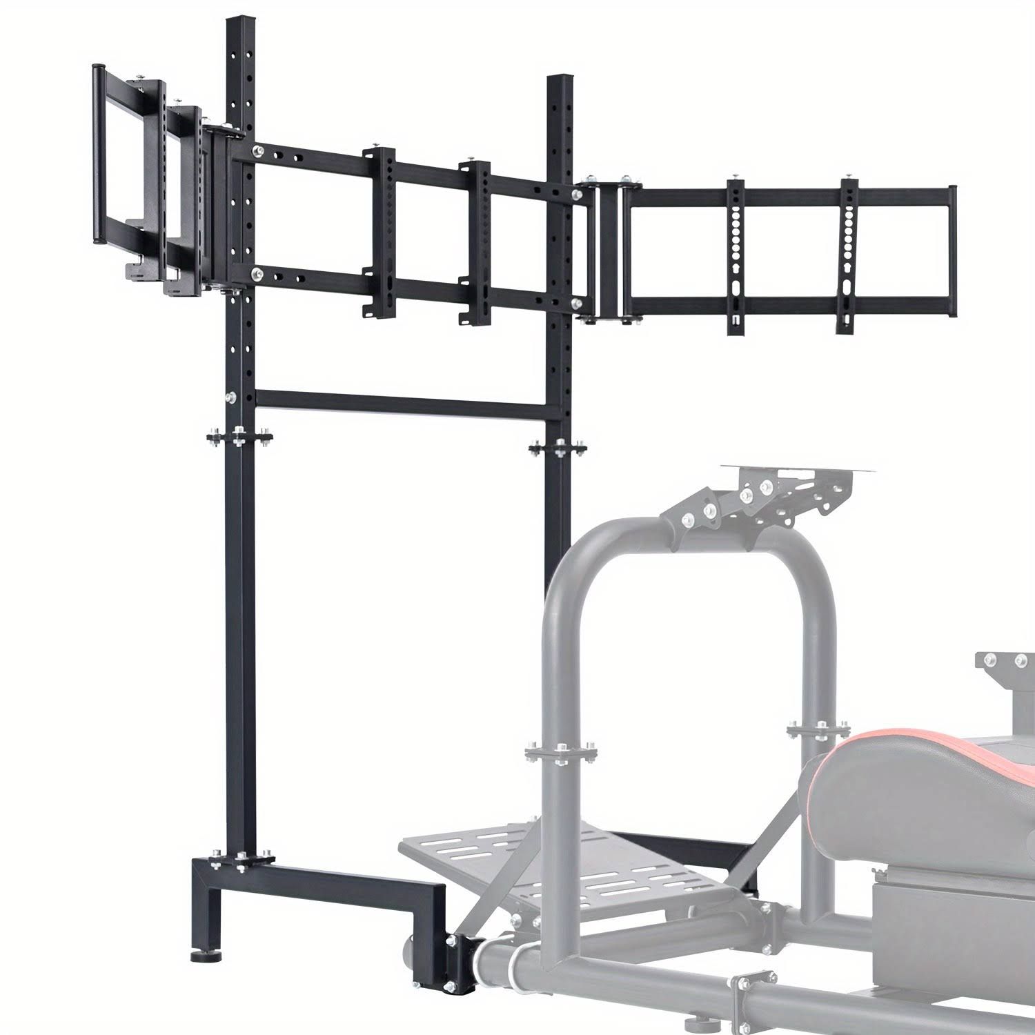 accessoires, Fc 26 jeu, Triple ecran ordinateur portable, Support Triple Écran Minneer pour Simulateur de Course - Support TV Triple Écran Réglable