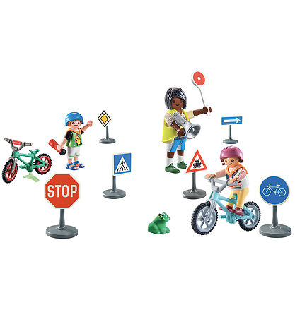 Playmobil City Life - Cykeltr?ning - 71332 - 34 Dele