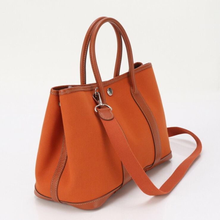 Hermès Vintage Hermès Garden Party Orange