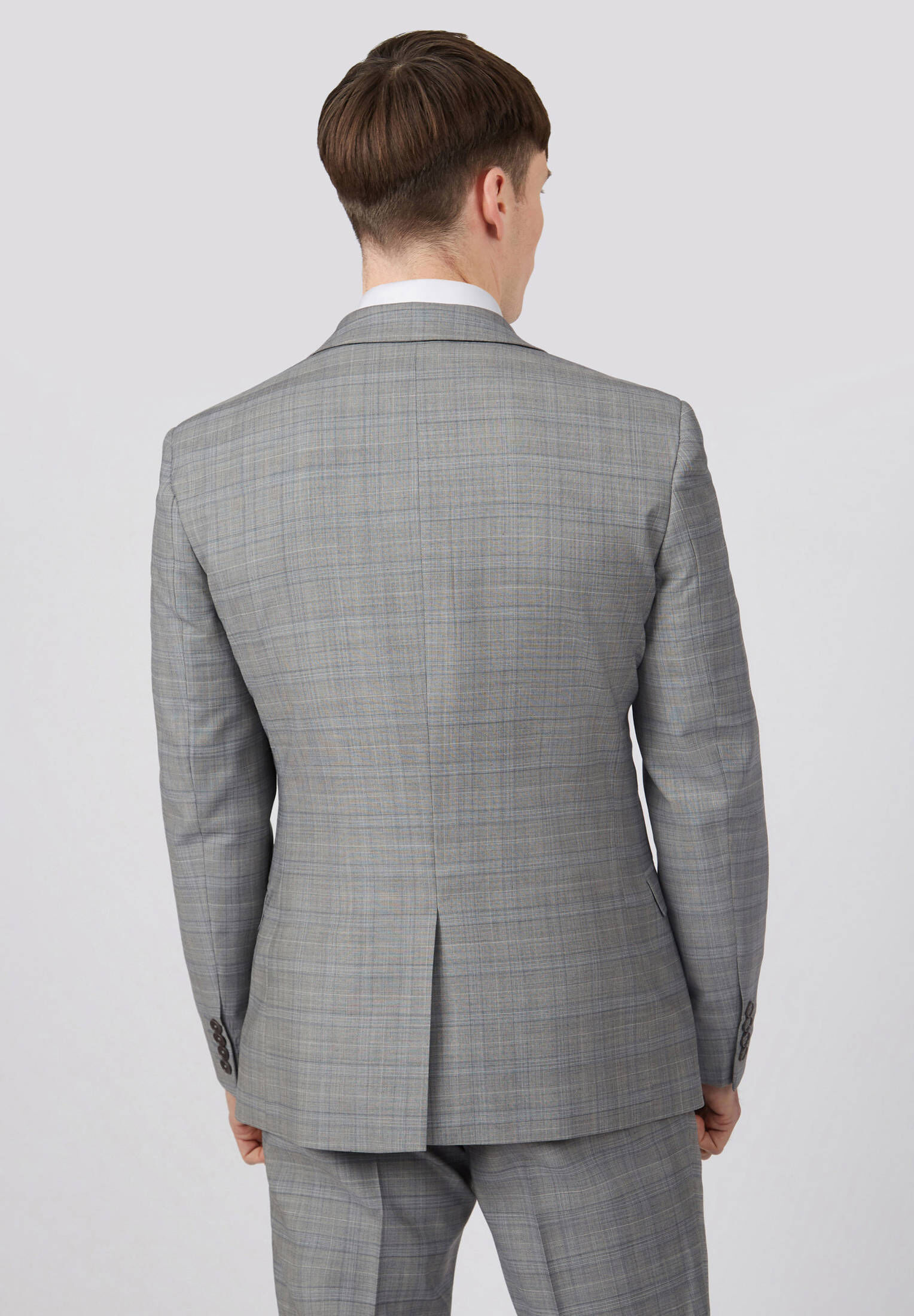Ted Baker| Herren Jacke Grey Pow Check