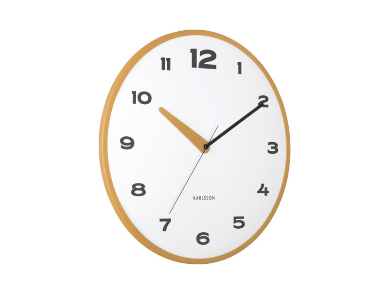 Wall Clock Brisk Dome KA6028BL Classic blue