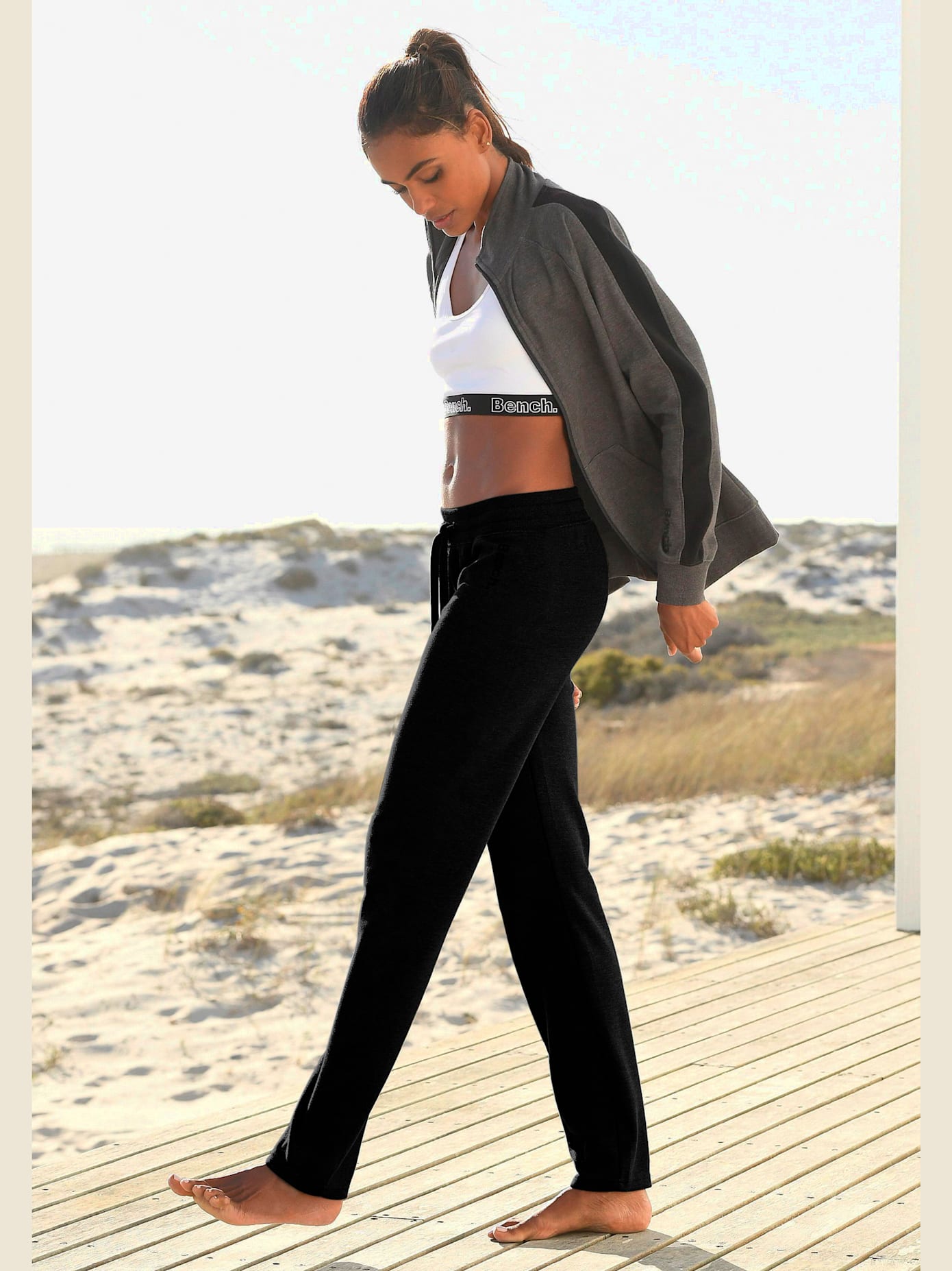 Pantalon lounge pantalon d'intérieur sportif avec logo imprimé