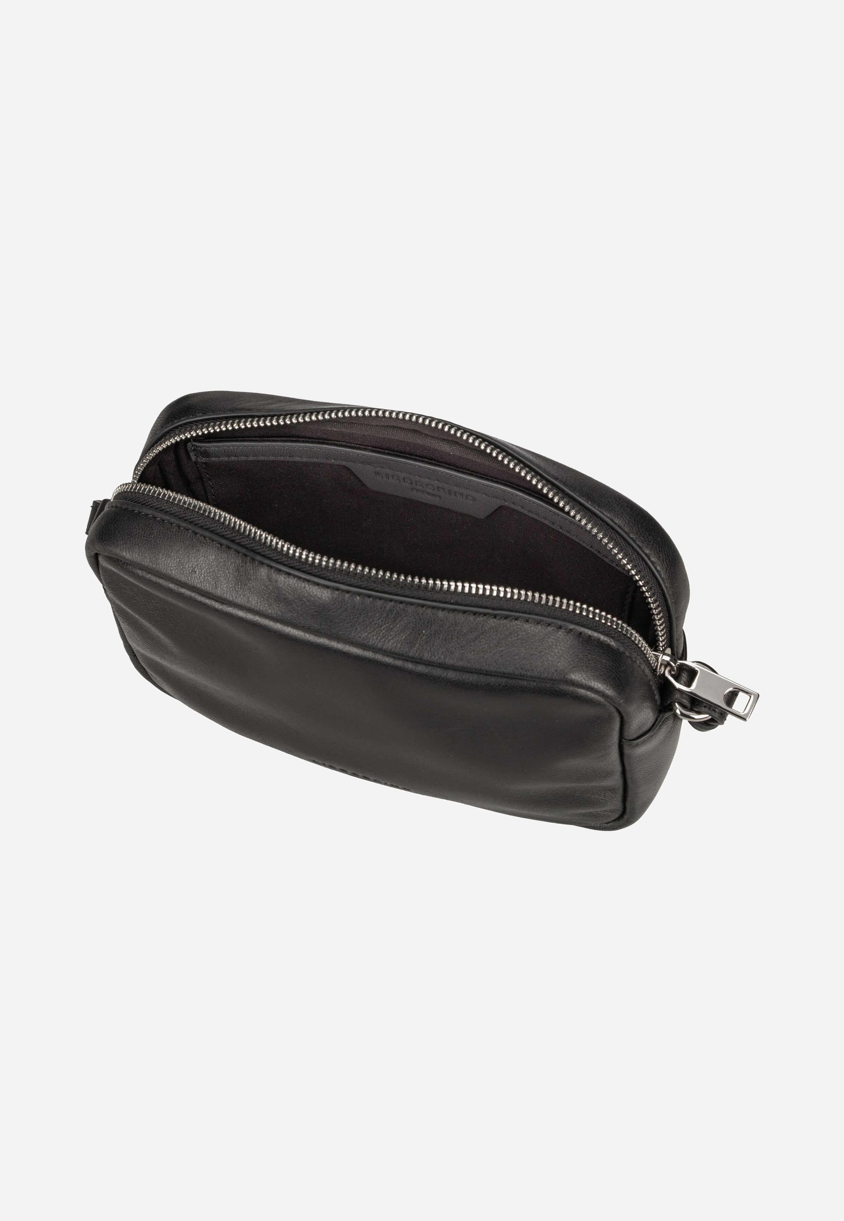 Maia Camera S Sheep Natural Black - Crossbody Bag