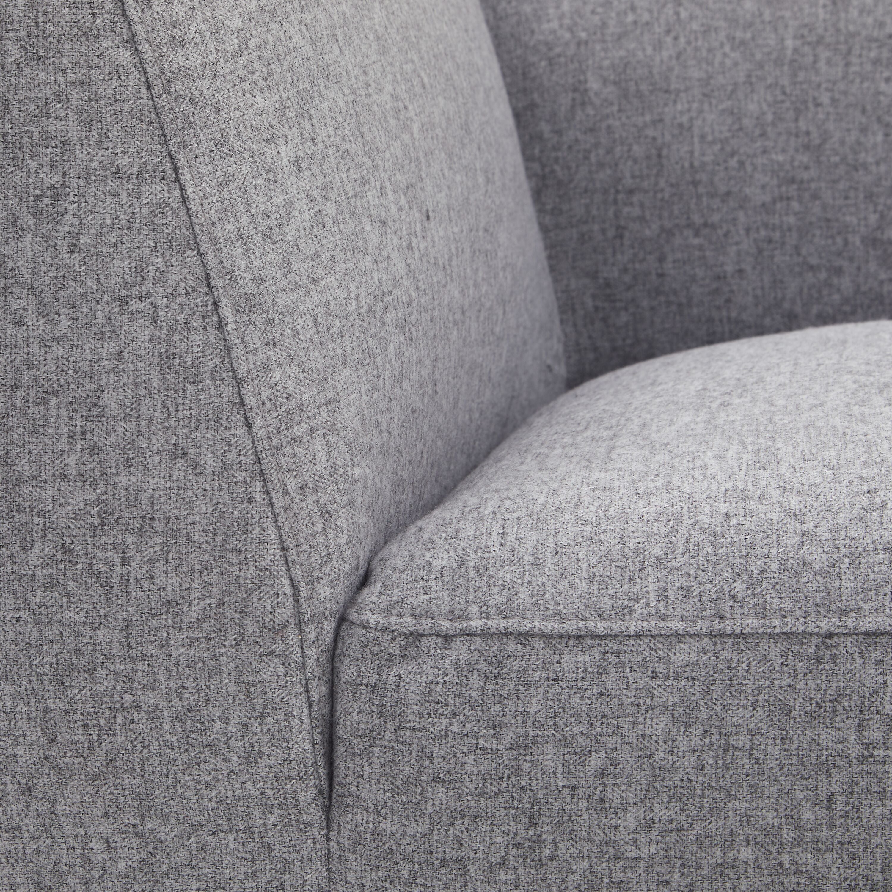 DIENER Ecksofa - Hellgrau / B: 276.0 cm x T: 156.0 cm x H: 81.0 cm