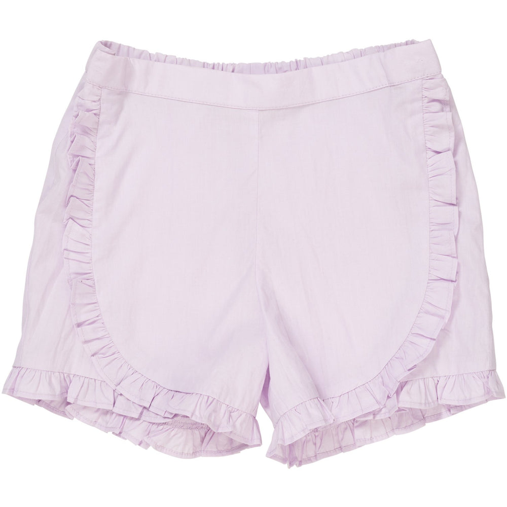Køb COPENHAGEN COLORS Lavender Poplin Flæse Shorts
