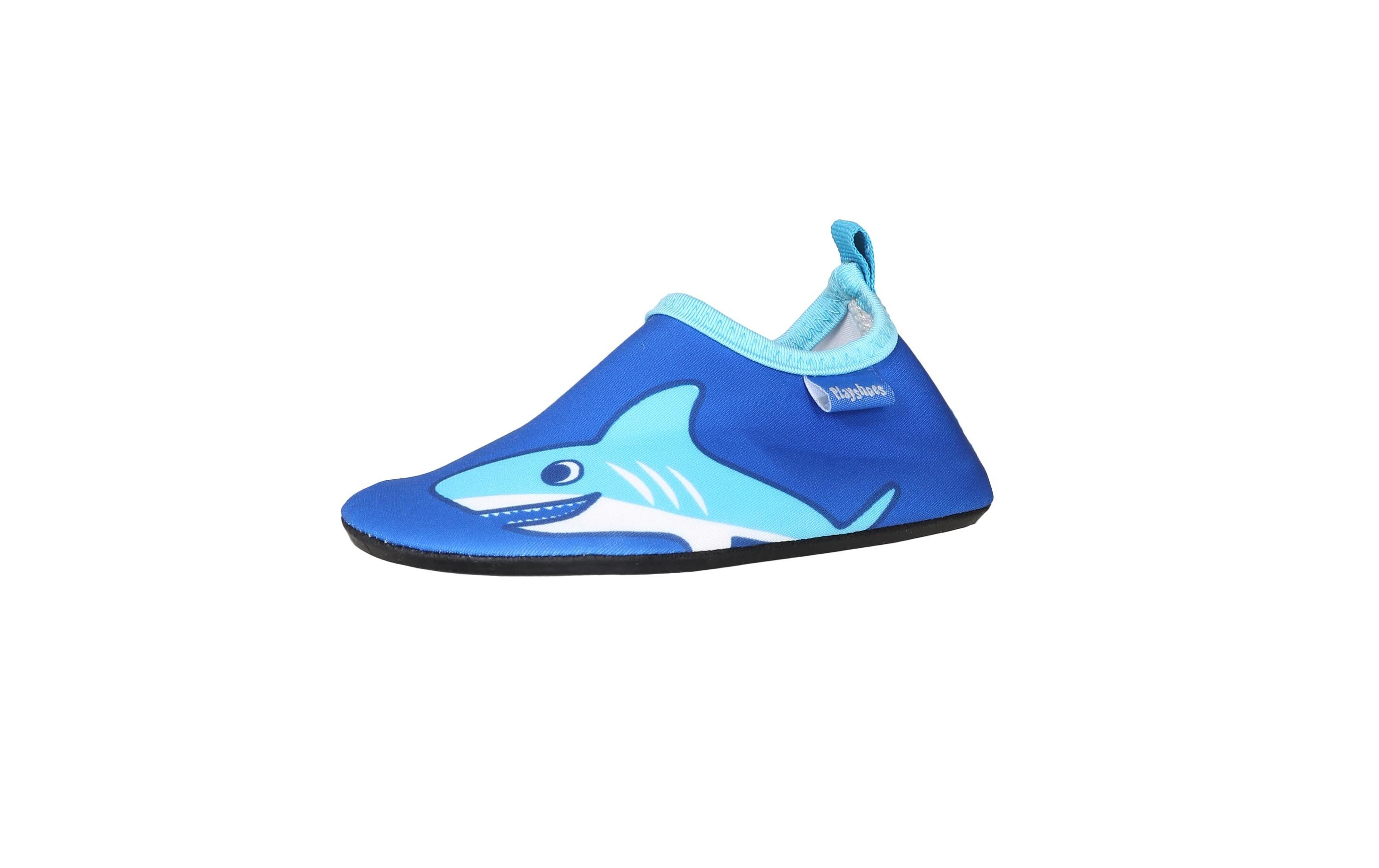Badeschuhe Barfuss Hai Blau Gr. 22-23Barfuss-Schuh für Kinder