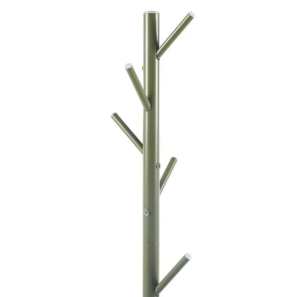 Rousseau Staande kapstok Kassie - Ø48 x 174 cm - Groen / Metaal