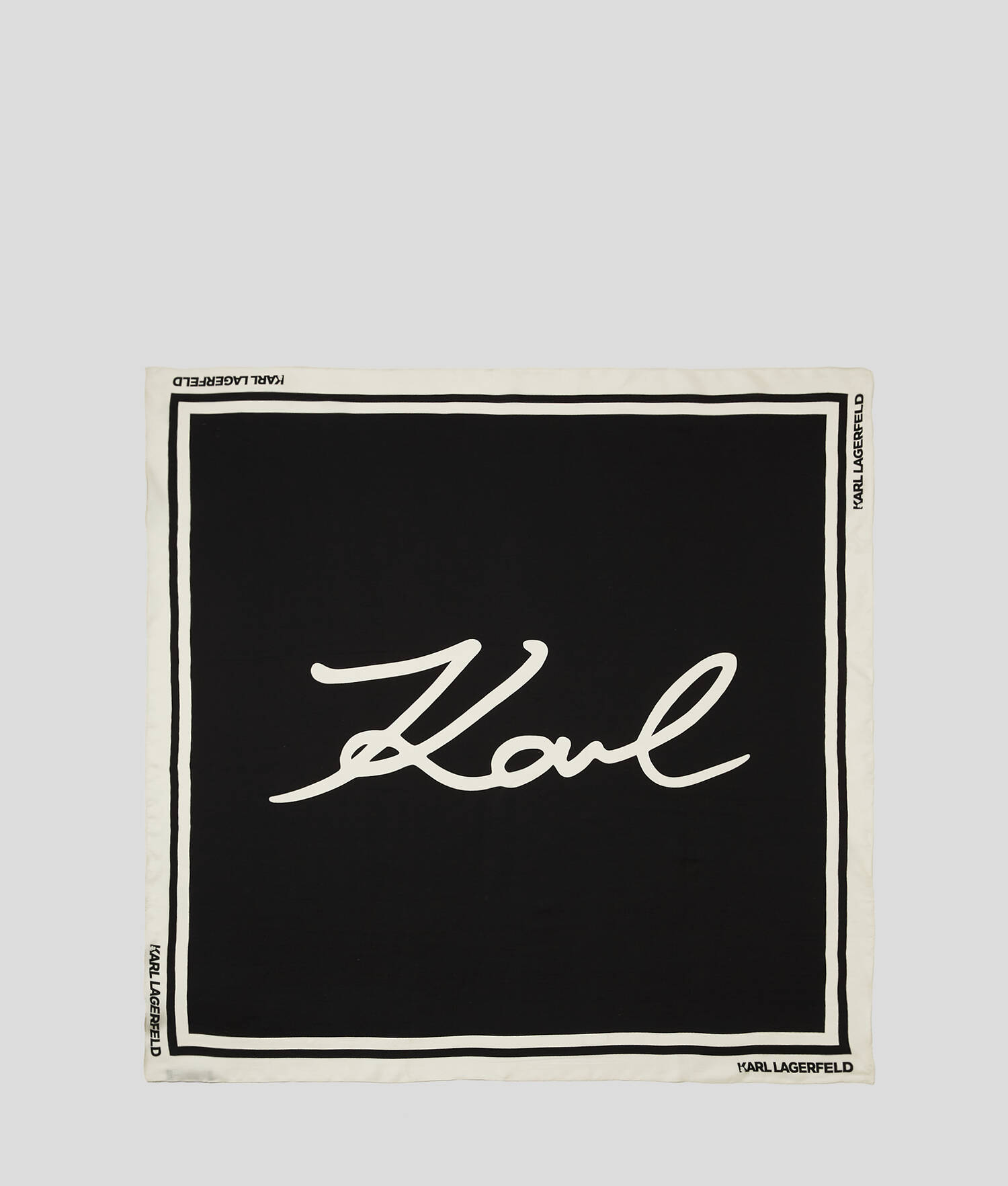 FOULARD EN SOIE K/SIGNATURE