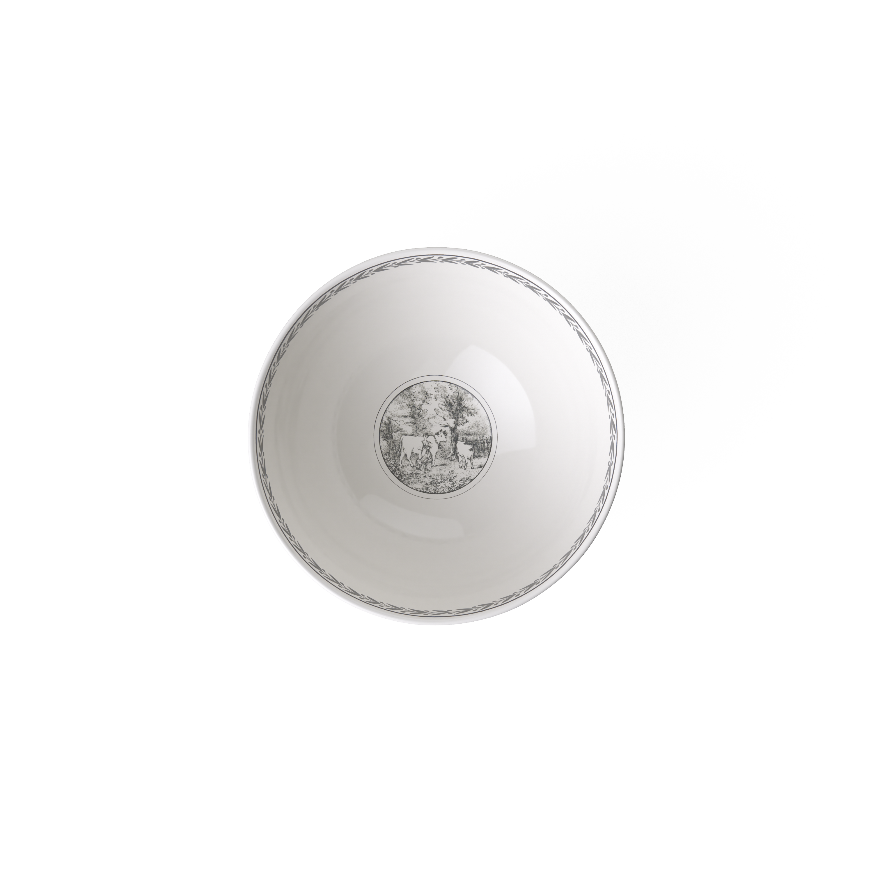 Audun Dessert bowl Multi-colored, 5.1 oz, Premium Porcelain