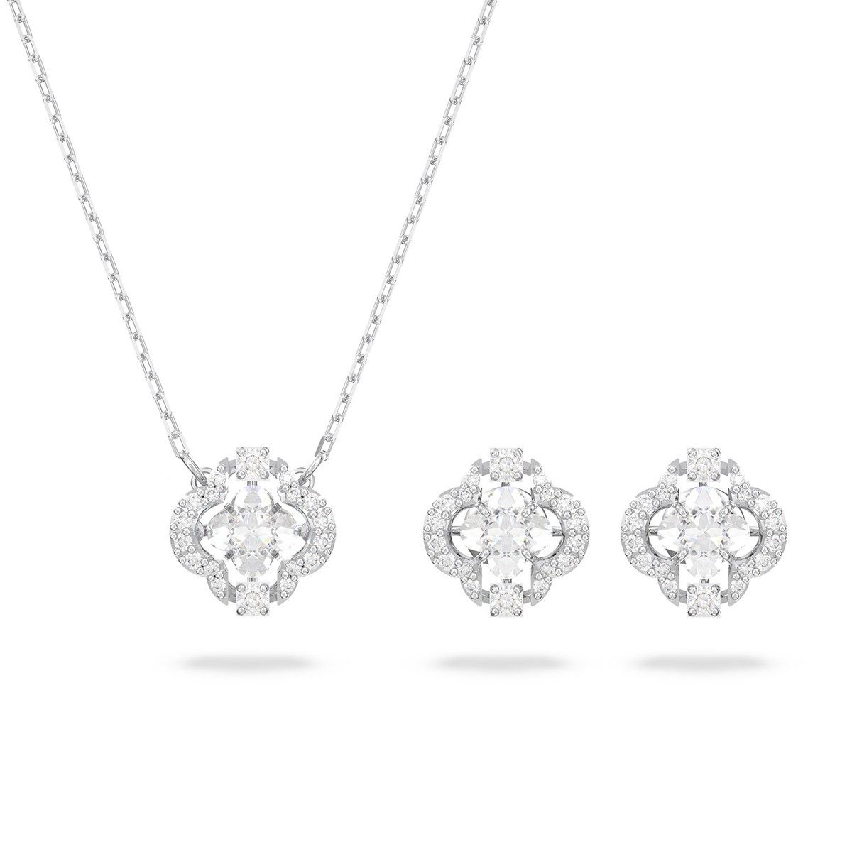 Parure Swarovski Sparkling Dance argenté
