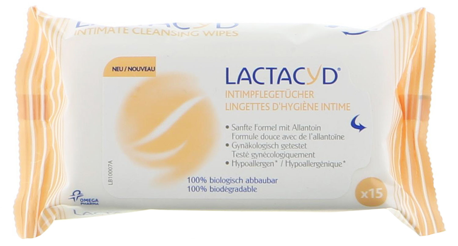 LACTACYD Intimpflegetücher 15 Stk