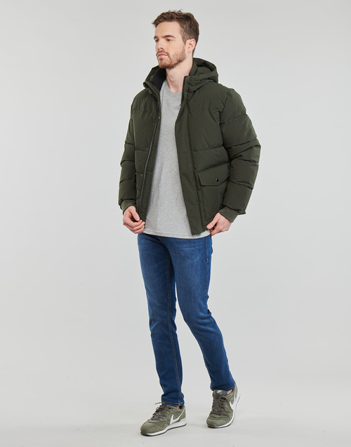 Jack & Jones - JJDAVID PUFFER JACKET Kaki