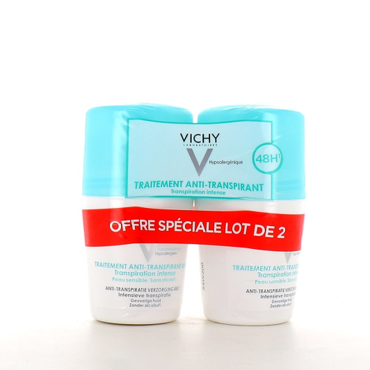 Traitement anti-transpirant 48h Vichy